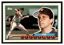 1989 Topps Big #29 JIM DESHAIES Houston Astros ~F9W
