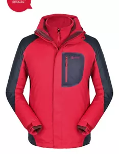ROCKDEEP RAX Chaqueta Exterior Roja con Forro Polar (Grande) (ENVÍO GRATUITO) - Imagen 1 de 5