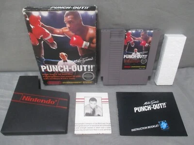 Nintendo MIKE TYSON'S PUNCH OUT Early Edition w/ LETTER 1987 NES - Image 1 of 4