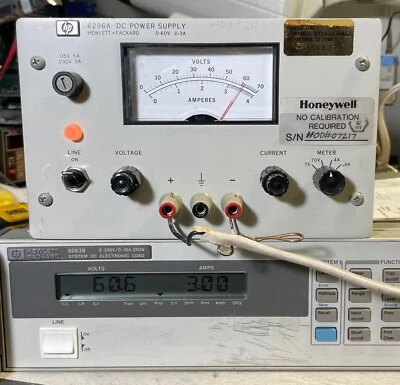 Fuente de alimentación de CC variable HP 6296A 0 a 60V @ 3A - carga probada Foto 1 de 4