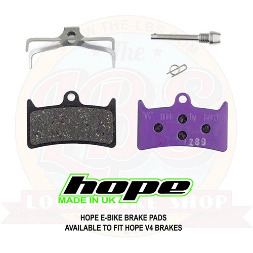 Hope V4 Disc Brake Pads - Ebike Compound HBSP303E ()