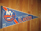 Années 80 NHL NEW YORK ISLANDERS Logo Pennant MIKE BOSSY BRYAN TROTTIER BILLY SMITH