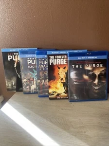 The Purge 5 Movie Collection Bluray No Digital - Picture 1 of 1