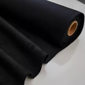 Nero Headliner Materiale Elasticizzato Camoscio Tessuto per Auto & Orlo - Zdjęcie 1 z 23