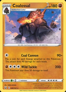 x1 Coalossal - 080/163 - Holo Rare Pokemon SS05 Battle Styles M/NM - Picture 1 of 1