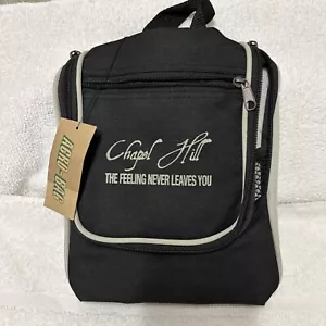 Chapel Hill North Carolina Tar Heels Tote Bag Arco Cosmetics Overnight Hang Hook - Picture 1 of 15