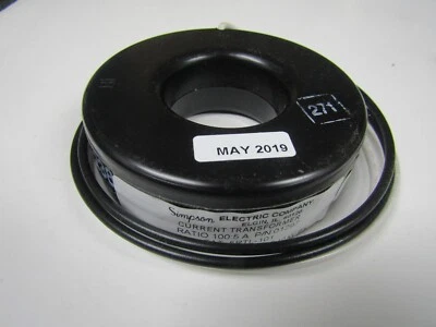 🔥 NEW SIMPSON 100:5 A 01297 CURRENT TRANSFORMER 5RTL-101 - Image 1 of 4