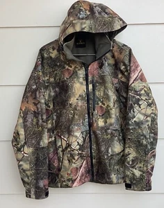 Chaqueta con Capucha Kings Mountain Shadow Camuflada Caparazón Suave Equipo de Caza Talla L COMO NUEVA - Imagen 1 de 12