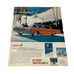 Oldsmobile Jetstar 88 1964 anuncio impreso original vintage - Imagen 1 de 3
