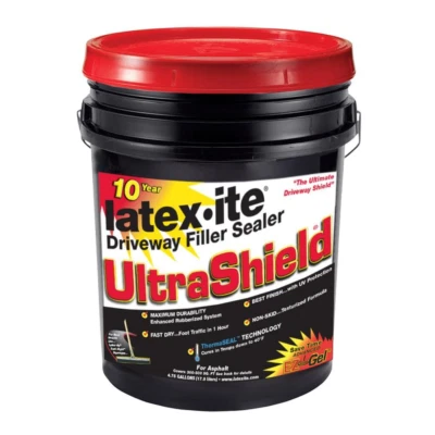 NEW Durable 4.75 Gal. Ultra Shield Driveway Filler Sealer Non-Skid Repair - Image 1 of 4