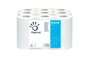 9 Handtuchrollen Mini für Tork M1 Innenabrollung 50M 2 lagig Putzrollen 402414 - Bild 1 von 1