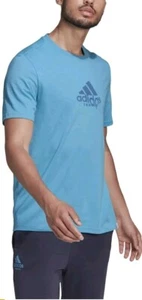 Mens Adidas Game Set Match Tennis T-Shirt Size Small - Picture 1 of 6
