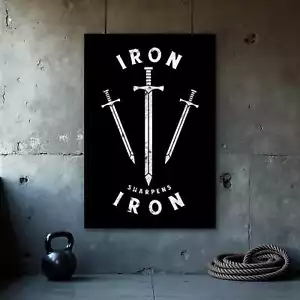 Inspirational Gym Poster - Motivational Wall Decor for Office Mental Health - Picture 1 of 7