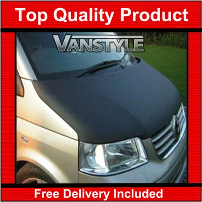 VANSTYLE FITS VW T5 TRANSPORTER BONNET BRA 03-09 TOP QUALITY PROTECTOR COVER STONE GUARD