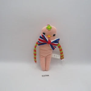 Shinada Mokeke Mostro Alieno C2706 Rosa Mascotte 5" Peluche Bambola Sk Giappone - Foto 1 di 5