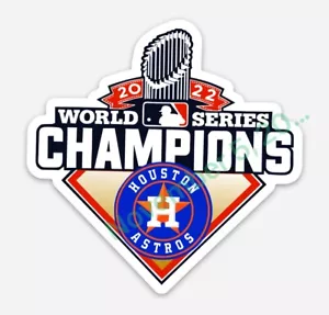 Houston Astros World Series Champions 2022 MAGNET - MLB Baseball Houston Texas - Picture 1 of 1