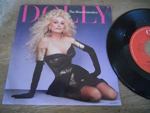 DOLLY PARTON "THE RIVER UNBROKEN / MORE THAN I CAN SAY" 1987 CBS RECORDS HOLLAND - Picture 1 of 4