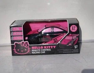 Hello Kitty Race Car Black/Pink Car With Remote Control New In Box NIB - Picture 1 of 6