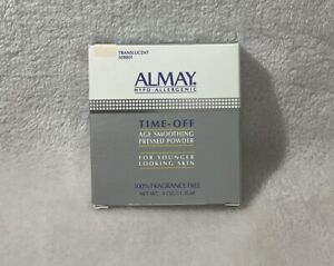 VTG Almay Time Off Age Smoothing Pressed Powder 5088-01 TRANSLUCENT
