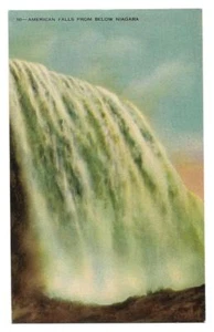 Antique postcard American falls from Below Niagara - Picture 1 of 2