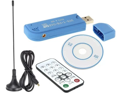 USB Digital TV Tuner with FM Radio and DAB Receiver for Windows PC - Image 1 of 4