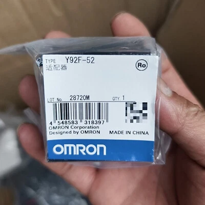 1PCS New Y92F-52 For Omron Thermostat DIN Rail Mounting Adapter free shipping#XR - Image 1 of 3