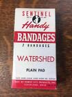 Vintage Sentinel Handy Bandages Empty BOX ONLY Forest City Products Advertising