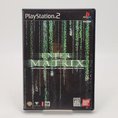 Enter the Matrix PS2 Japan | CIB w/ Manual & Survey Card | NTSC-J | Great Condit - Image 1 of 4