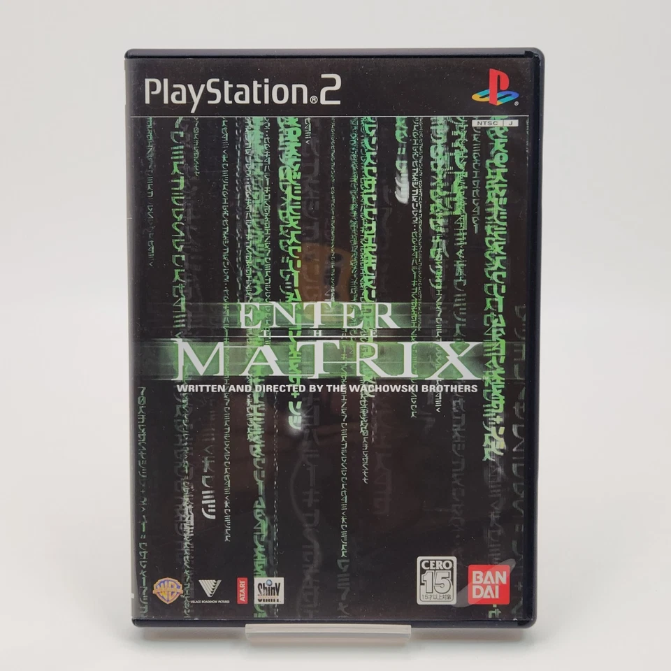 Enter the Matrix PS2 Japan | CIB w/ Manual & Survey Card | NTSC-J | Great Condit - Image 1 of 4