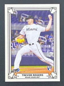 TREVOR ROGERS RC 2021 Topps 582 Montgomery Set #3 Miami Marlins - Picture 1 of 2
