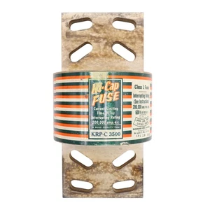 BUSSMANN KRP-C-3500 LIMITADOR DE CORRIENTE, FUSIBLE DE RETARDO DE TIEMPO, CLASE L, 3500A, 600V - Imagen 1 de 2