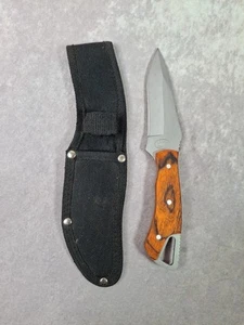 Frost Cutlery Pocket Knive Surgical Steel Hunting Knife With Sheath - Picture 1 of 17