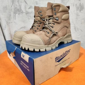 BLUNDSTONE 984 PUR SAFETY 150mm ANKLE ZIP L/U  SIZE 15  BRAND NEW GENUINE - Picture 1 of 7