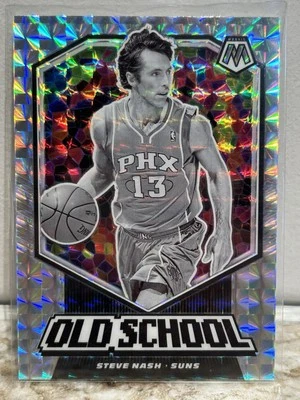 2019-20 Mosaic Steve Nash Old School Mosaic Prizm No. 1 Phoenix Suns - Image 1 of 2