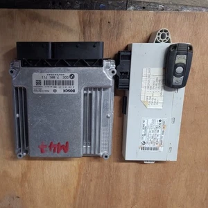⭐️BMW E90 - 7801711 / 0281013251 - ECU Engine Control Module Unit + Key - Picture 1 of 5