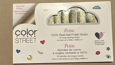 Brillo Ombre Color Street Feeling Lucky Petite Verde/Dorado Foto 1 de 2