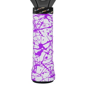 SUPACAZ Super Sticky Kush Padel Overgrip - Splat Neon Purple - 3 pcs - Picture 1 of 2