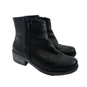 Stivaletto Naot Wander nero in pelle stivaletto impermeabile zip donna 38 US 7 - Foto 1 di 14
