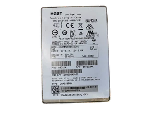 HGST SSD SAS 2.5" 800GB Solid State Drive 12Gbps 0B32141 HUSMM1680ASS201 - Picture 1 of 3