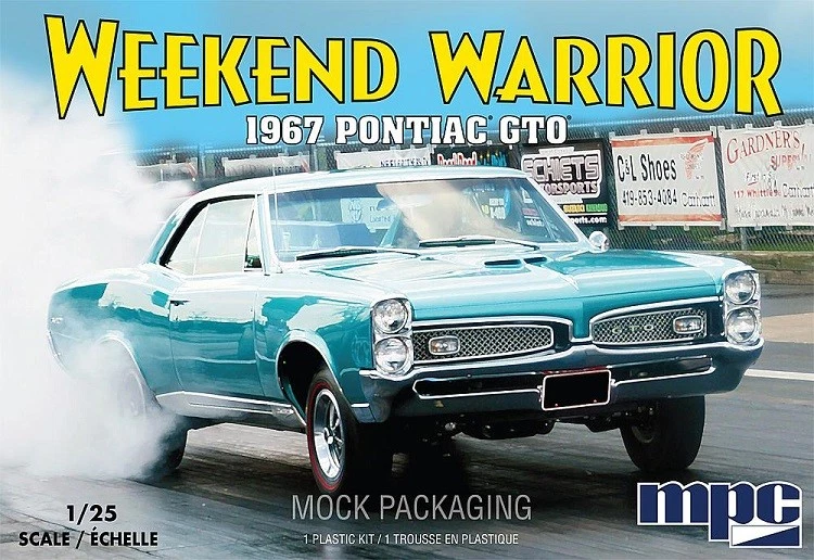 AMT/MPC MPC918 - 1/25 Pontiac GTO 1967, 2T - Nuovo - Immagine 1 di 1