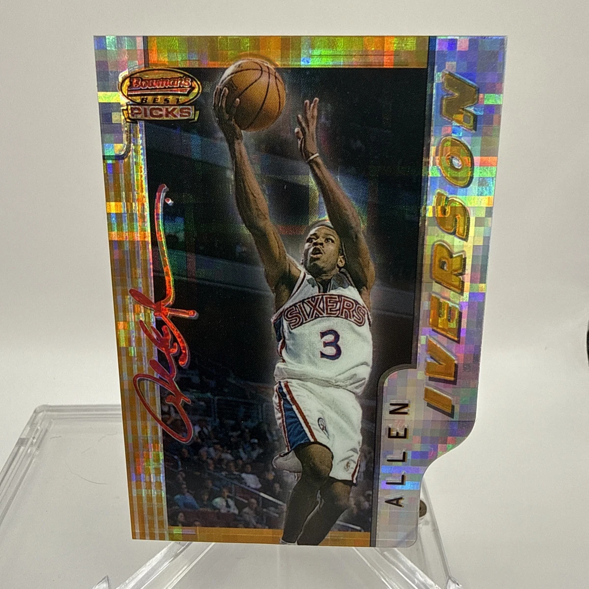 Bowman Allen Iverson Basketball Sports Trading Cards & Accessories