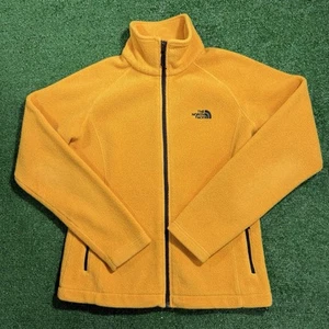 Vintage 90s The North Face Fleece Yellow Womens Size M Rare Outdoor - Picture 1 of 8