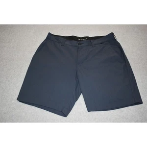Travis Mathew Golf Shorts Mens Size 34 Wicking Performance 8" Inseam Blue - Picture 1 of 6