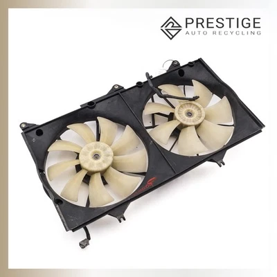 2007-2012 LEXUS ES350 Radiator Dual Cooling Fan Motor w/ Shroud 16711-31250 OEM - Image 1 of 4