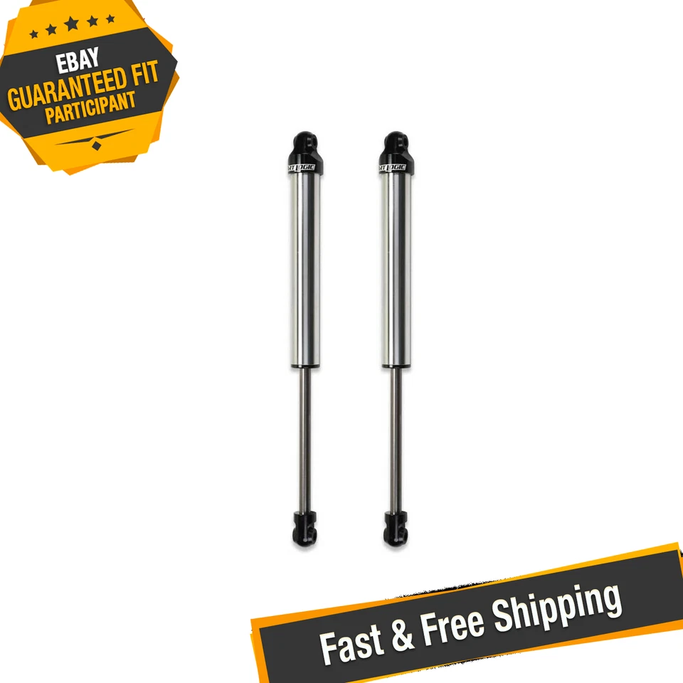 Fabtech Dirt Logic 2.25 Rear Shock Absorbers for 11-18 Chevy Silverado 3500 HD Foto 1 de 4