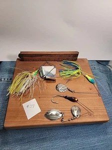 Vintage Lure Lot #37 Spinner Bait , Brown appears to be vintage hildabrand - Picture 1 of 7