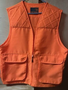 EUC Game Winner Sportswear Orange Hunting Vest Size Small/Medium. - Picture 1 of 7