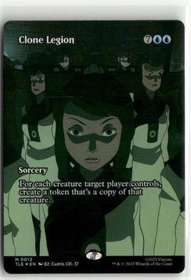 Clone Legion Borderless FOIL Avatar The Last Airbender Eternal-Legal MTG NM - Image 1 of 2