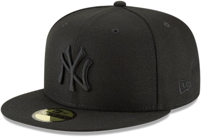 New York Yankees Black 7 3/4 Size MLB Fan Apparel