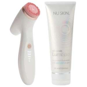 NuSkin ageLOC Rose Gold LumiSpa iO + Cleanser Bundle - Picture 1 of 5